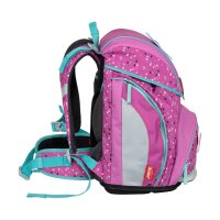 Scout Schulranzen Alpha - FLAMINGO - Set 5-tlg.