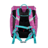 Scout Schulranzen Alpha - FLAMINGO - Set 5-tlg.