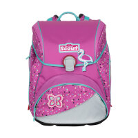 Scout Schulranzen Alpha - FLAMINGO - Set 5-tlg.