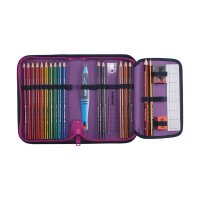 Scout Neo Set Movie Star - PINK PIXEL - Schulranzen-Set 4-teilig