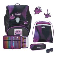 Scout Alpha Set Movie Star - PINK PIXEL - Schulranzen-Set...