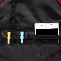 McNeill Schulrucksack MILO - burgundy