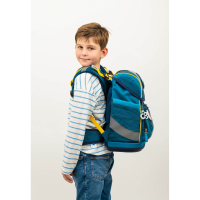 Belmil Smarty Schulranzen-Set 5-tlg. - WAVES ORANGE