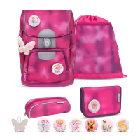 Belmil Motion Schulranzen-Set 5-tlg. - SHINY PINK