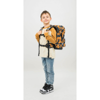 Belmil Motion Schulranzen-Set 5-tlg. - ORANGE CAMOUFLAGE