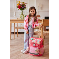Belmil Premium Compact Plus Schulranzen-Set 5-tlg. - ROSE...