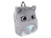 Rucksack Cuties Katze grau