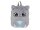 Rucksack Cuties Katze grau