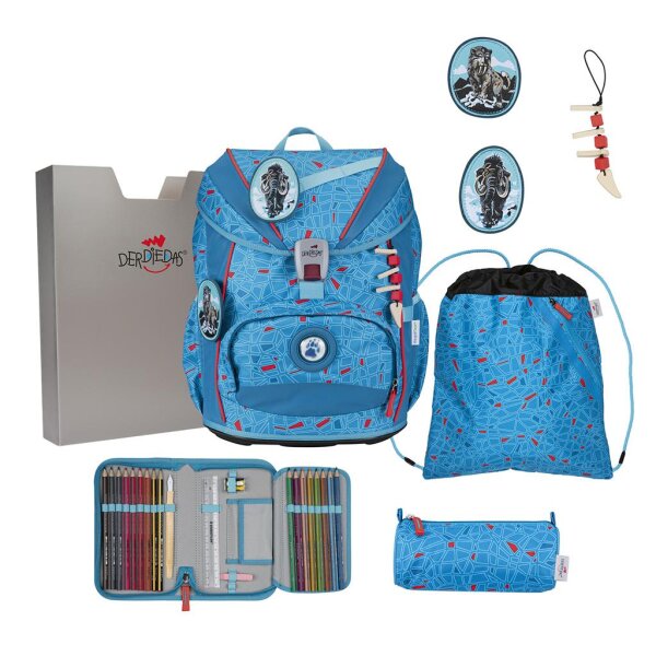 DerDieDas ErgoFlex Light Superflash Set 5-tlg. - BLUE ICE