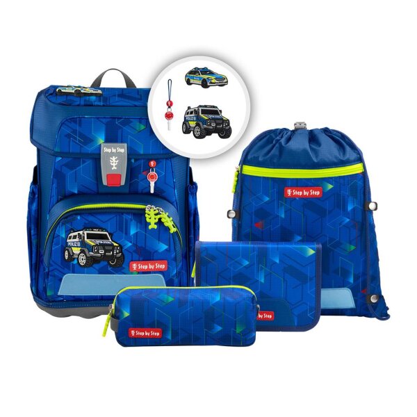 Step by Step CLOUD Set, 5-teilig - POLICE TRUCK CHARLY
