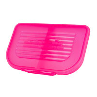 McNeill Brotdose flach und Flasche im Set pink