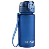 McNeill Brotdose flach und Flasche im Set blau