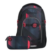Coocazoo Rucksack-Set MATE FC Bayern - Stern des...