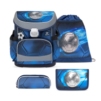 Belmil Mini-Fit Schulranzen-Set 4-tlg. - FOOTBALL 4