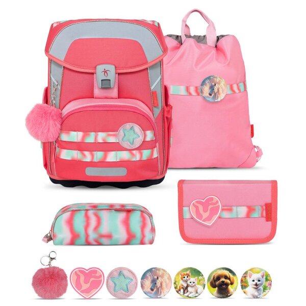 Belmil Maxi Plus Schulranzen-Set 5-tlg. - AURORA