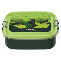 Step by Step Edelstahl-Lunchbox - BLACK CAT