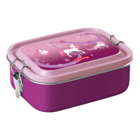Step by Step Edelstahl-Lunchbox - SWEET UNICORN