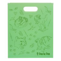 Step by Step Heftbox mit Tragegriff - GRÜN