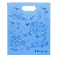 Step by Step Heftbox mit Tragegriff - BLAU