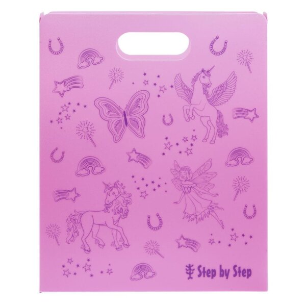 Step by Step Heftbox mit Tragegriff - PINK